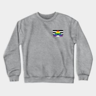 Straight Ally Flag Crewneck Sweatshirt